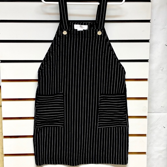 White Fawn Stripe Palazzo Overalls Skirt. Size/S - Picture 1 of 8